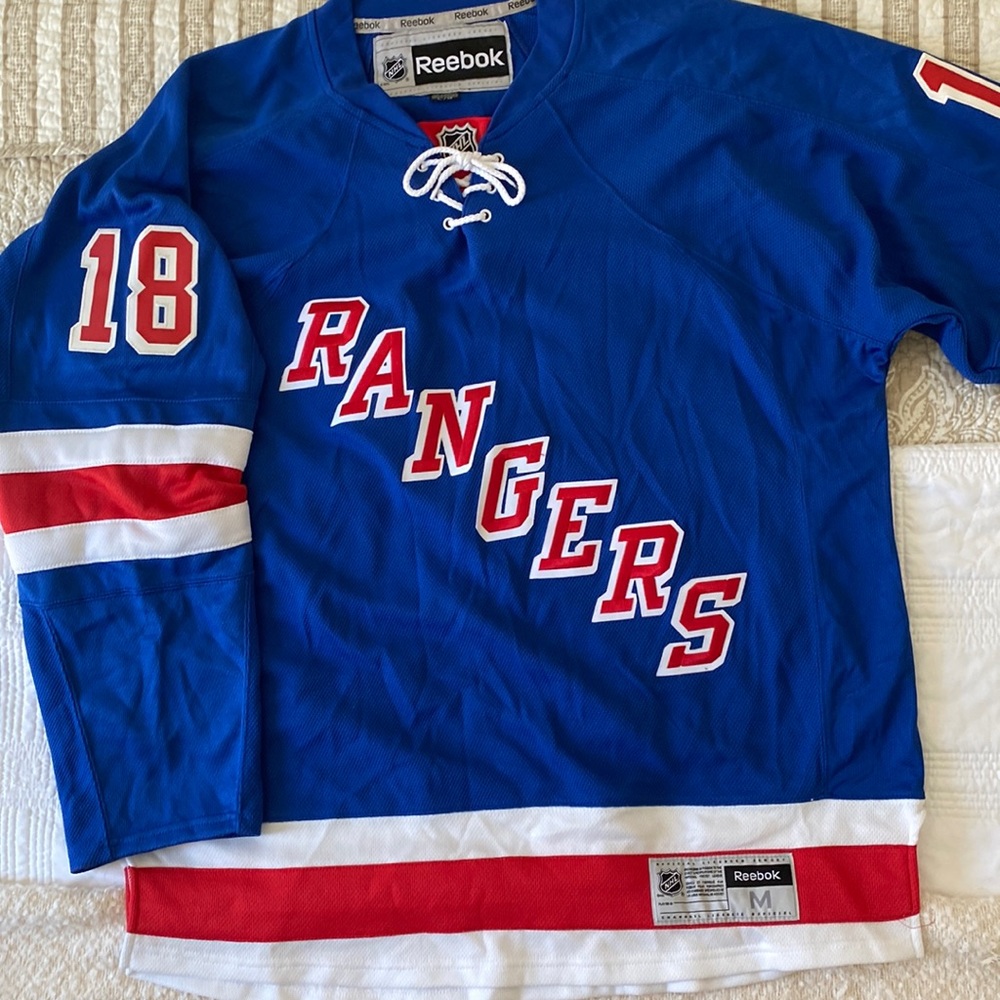 Official NHL Rangers Jersey Staal - Teen-size Large